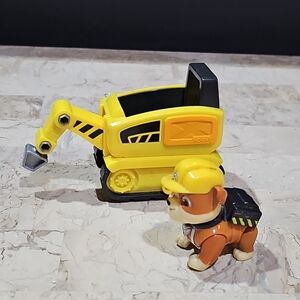 PAW Patrol Ultimate Rescue Rubble‎ Mini Jackhammer Cart & Figure Complete Set